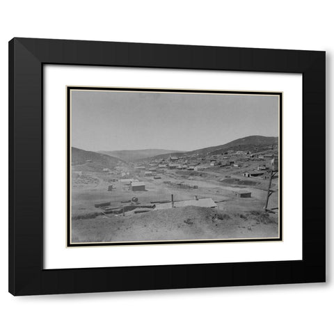 Austin-Nevada Black Modern Wood Framed Art Print with Double Matting by OSullivan, Timothy H