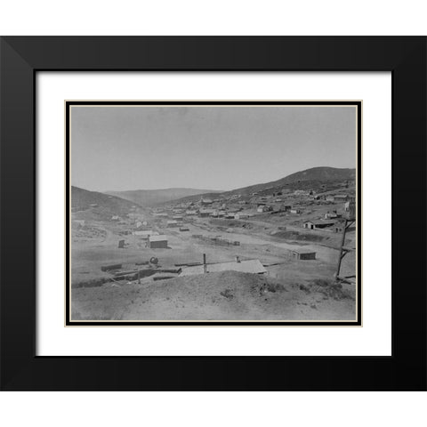 Austin-Nevada Black Modern Wood Framed Art Print with Double Matting by OSullivan, Timothy H