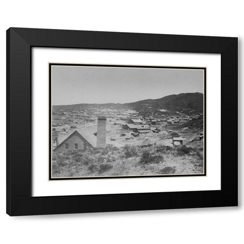 Austin-Nevada Black Modern Wood Framed Art Print with Double Matting by OSullivan, Timothy H