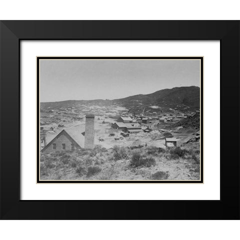 Austin-Nevada Black Modern Wood Framed Art Print with Double Matting by OSullivan, Timothy H