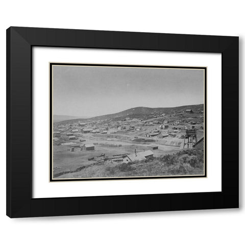 Austin-Nevada Black Modern Wood Framed Art Print with Double Matting by OSullivan, Timothy H