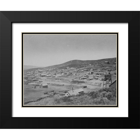 Austin-Nevada Black Modern Wood Framed Art Print with Double Matting by OSullivan, Timothy H