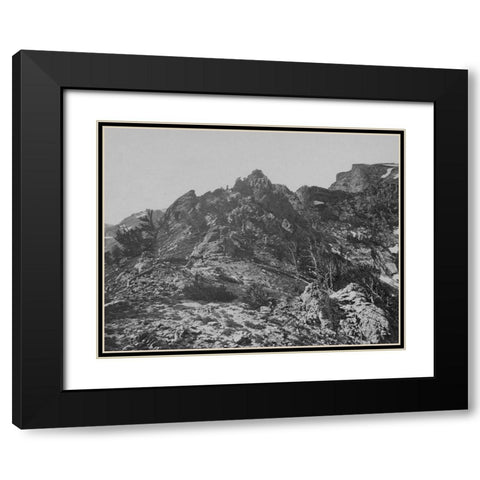 Summit-Humboldt Mountains-Nevada Black Modern Wood Framed Art Print with Double Matting by OSullivan, Timothy H