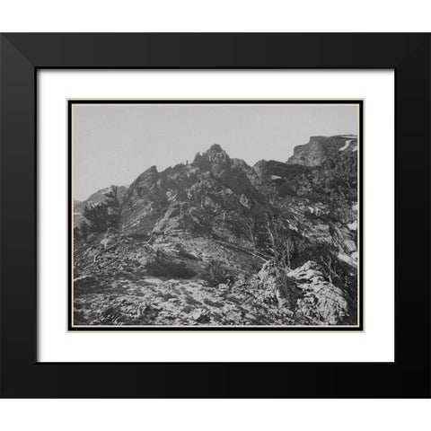 Summit-Humboldt Mountains-Nevada Black Modern Wood Framed Art Print with Double Matting by OSullivan, Timothy H