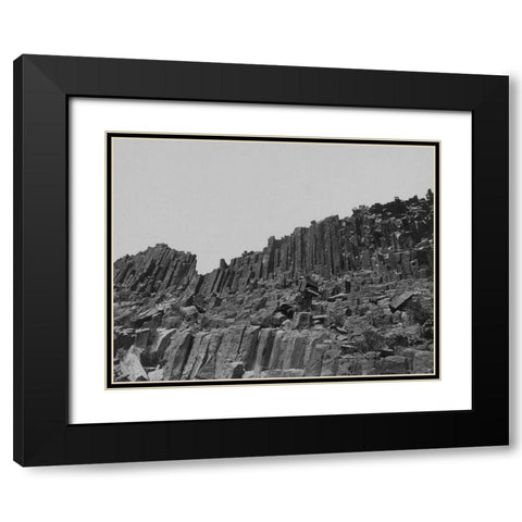Karnak Montezuma Range-Nevada Black Modern Wood Framed Art Print with Double Matting by OSullivan, Timothy H