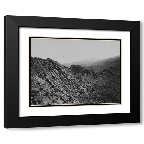 Karnak-Montezuma Range-Nevada Black Modern Wood Framed Art Print with Double Matting by OSullivan, Timothy H