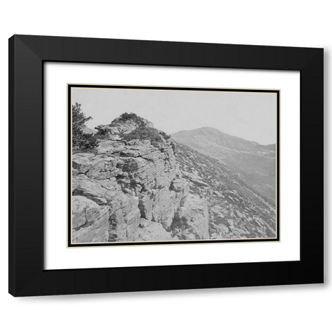 Humboldt Mountains-Nevada Black Modern Wood Framed Art Print with Double Matting by OSullivan, Timothy H