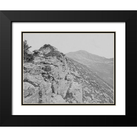 Humboldt Mountains-Nevada Black Modern Wood Framed Art Print with Double Matting by OSullivan, Timothy H