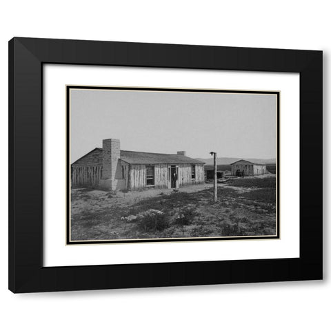 Ft. Ruby-Nevada Black Modern Wood Framed Art Print with Double Matting by OSullivan, Timothy H