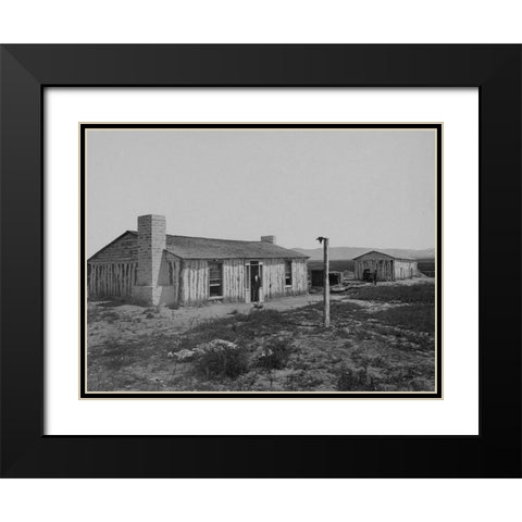 Ft. Ruby-Nevada Black Modern Wood Framed Art Print with Double Matting by OSullivan, Timothy H