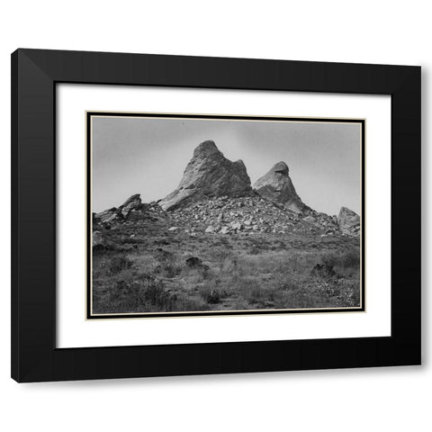 Sphynx Rocks-Idaho Black Modern Wood Framed Art Print with Double Matting by OSullivan, Timothy H