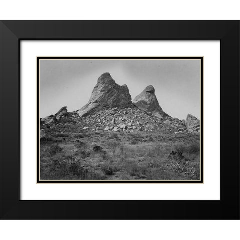 Sphynx Rocks-Idaho Black Modern Wood Framed Art Print with Double Matting by OSullivan, Timothy H