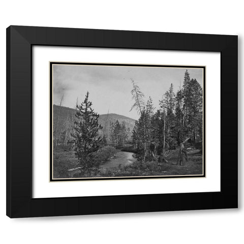 Upper Bear River-Utah Black Modern Wood Framed Art Print with Double Matting by OSullivan, Timothy H