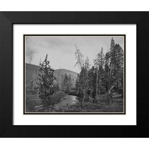 Upper Bear River-Utah Black Modern Wood Framed Art Print with Double Matting by OSullivan, Timothy H