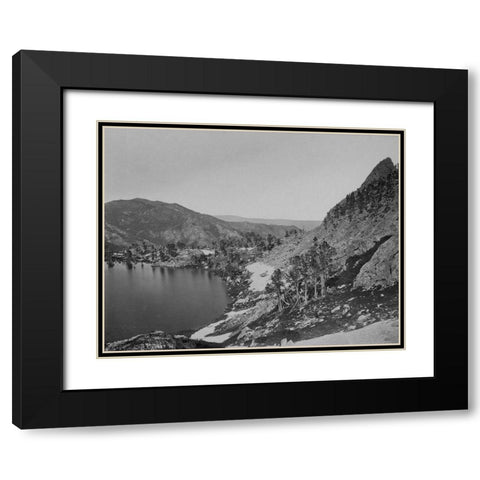 Lake Marian-Humboldt-Nevada Black Modern Wood Framed Art Print with Double Matting by OSullivan, Timothy H