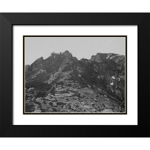 Summit-Humboldt Mountains-Nevada Black Modern Wood Framed Art Print with Double Matting by OSullivan, Timothy H