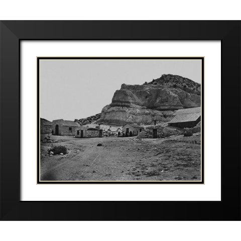 Water rhyolites-near Logan Springs-Nevada Black Modern Wood Framed Art Print with Double Matting by OSullivan, Timothy H