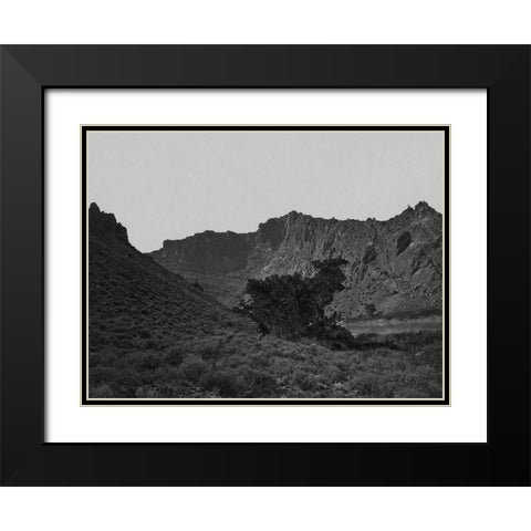 Near Flaming Gorge-Green River-Utah Black Modern Wood Framed Art Print with Double Matting by OSullivan, Timothy H