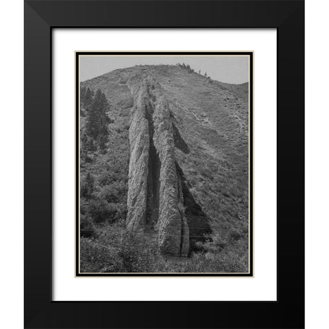 Devils Slide-Utah Black Modern Wood Framed Art Print with Double Matting by OSullivan, Timothy H