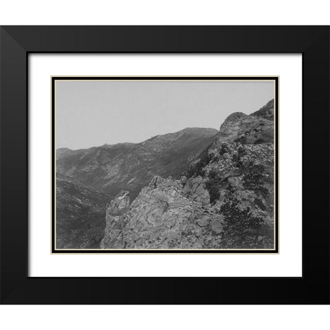 Summit-Humboldt Mountains-Nevada Black Modern Wood Framed Art Print with Double Matting by OSullivan, Timothy H