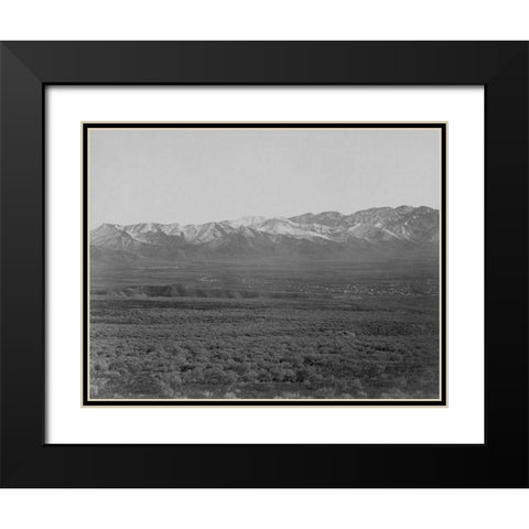 Wahsatch near Salt Lake-Utah Black Modern Wood Framed Art Print with Double Matting by OSullivan, Timothy H