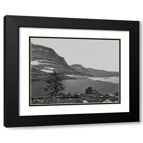 Upland Lake-Humboldt Mountains-Nevada Black Modern Wood Framed Art Print with Double Matting by OSullivan, Timothy H
