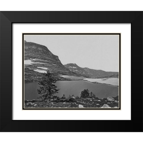 Upland Lake-Humboldt Mountains-Nevada Black Modern Wood Framed Art Print with Double Matting by OSullivan, Timothy H