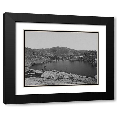 Lake Marian-Humboldt Mountains-Nevada Black Modern Wood Framed Art Print with Double Matting by OSullivan, Timothy H