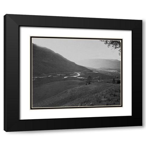 View near head of Conejos River-Colorado Black Modern Wood Framed Art Print with Double Matting by OSullivan, Timothy H