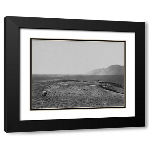 Sou Springs-Pah Ute Range-Nevada Black Modern Wood Framed Art Print with Double Matting by OSullivan, Timothy H