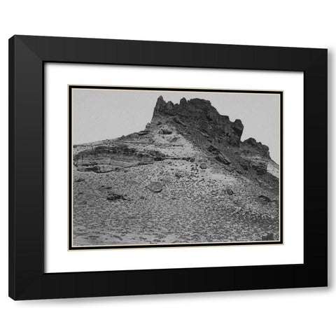 Buttes near Green River City-Wyoming Black Modern Wood Framed Art Print with Double Matting by OSullivan, Timothy H