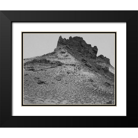 Buttes near Green River City-Wyoming Black Modern Wood Framed Art Print with Double Matting by OSullivan, Timothy H