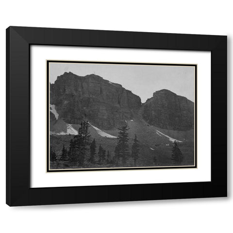 Uinta Summit head Bear River-Wyoming Black Modern Wood Framed Art Print with Double Matting by OSullivan, Timothy H