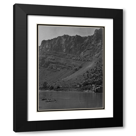Flaming Gorge-Green River-Utah Black Modern Wood Framed Art Print with Double Matting by OSullivan, Timothy H