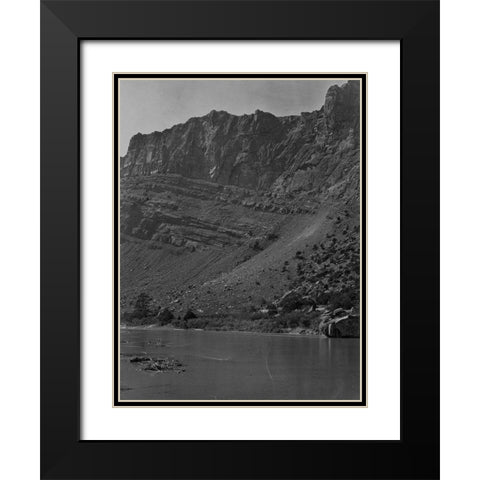 Flaming Gorge-Green River-Utah Black Modern Wood Framed Art Print with Double Matting by OSullivan, Timothy H