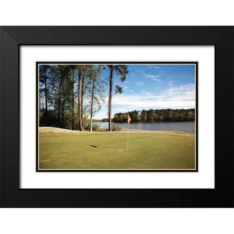 Grand National Golf Course I Black Modern Wood Framed Art Print with Double Matting by Highsmith, Carol
