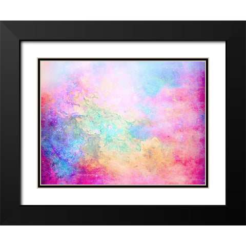 Celestial Wonders Black Modern Wood Framed Art Print with Double Matting by Alpenglow Workshop