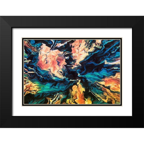 Cygnus x - 1 Black Modern Wood Framed Art Print with Double Matting by Alpenglow Workshop