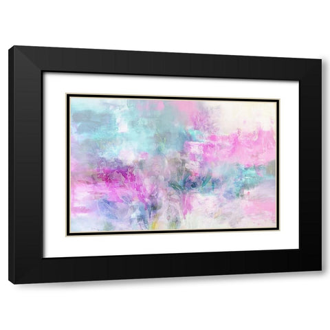 Fading Lilacs Black Modern Wood Framed Art Print with Double Matting by Alpenglow Workshop
