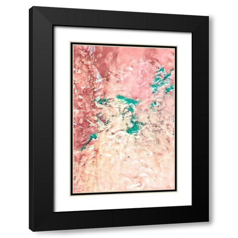 Oasis Black Modern Wood Framed Art Print with Double Matting by Alpenglow Workshop