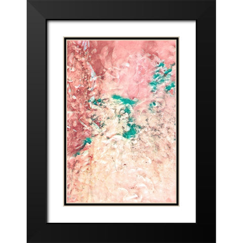 Oasis Black Modern Wood Framed Art Print with Double Matting by Alpenglow Workshop