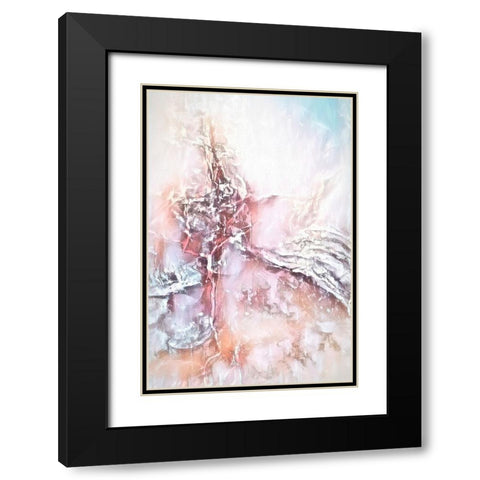 Opalescent Black Modern Wood Framed Art Print with Double Matting by Alpenglow Workshop