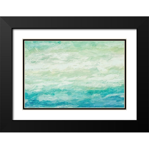 Out to Sea Black Modern Wood Framed Art Print with Double Matting by Alpenglow Workshop