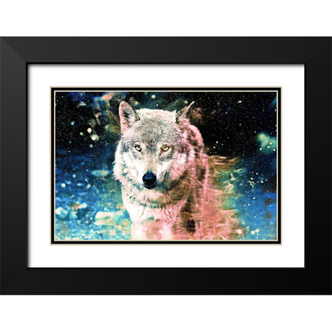 Time Traveler Black Modern Wood Framed Art Print with Double Matting by Alpenglow Workshop