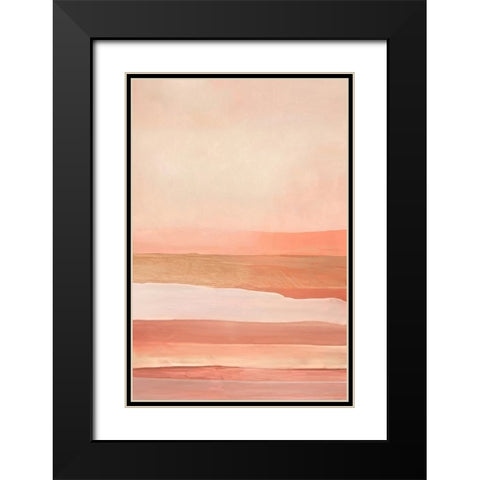 Point of Departure Black Modern Wood Framed Art Print with Double Matting by Alpenglow Workshop