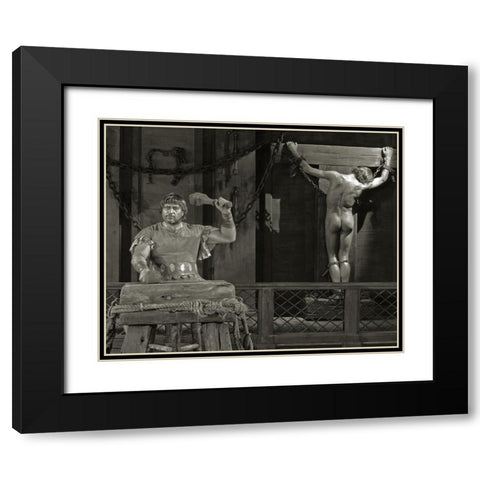 Ben Hur, 1925 Black Modern Wood Framed Art Print with Double Matting by Vintage Hollywood Archive