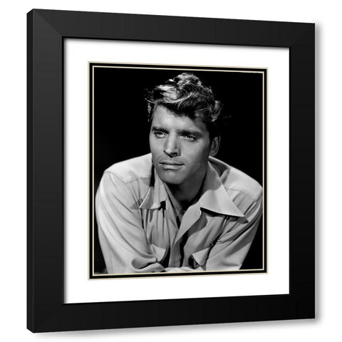 Burt Lancaster, 1947 Black Modern Wood Framed Art Print with Double Matting by Vintage Hollywood Archive