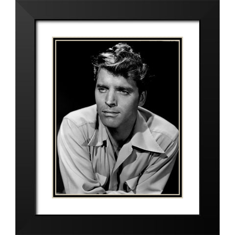 Burt Lancaster, 1947 Black Modern Wood Framed Art Print with Double Matting by Vintage Hollywood Archive