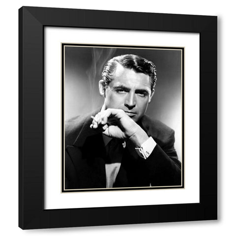 Cary Grant, 1940 Black Modern Wood Framed Art Print with Double Matting by Vintage Hollywood Archive