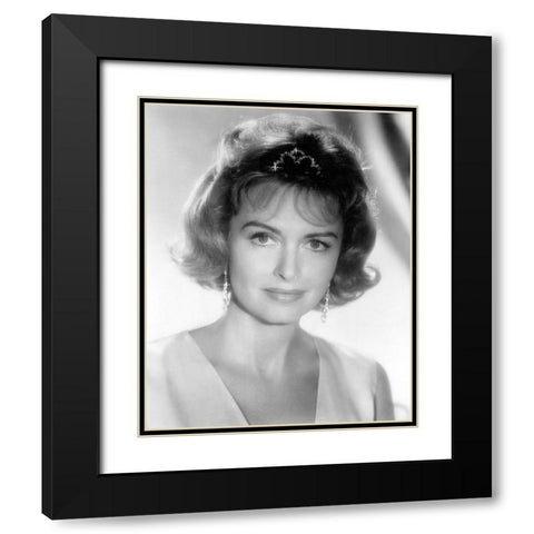Donna Reed Black Modern Wood Framed Art Print with Double Matting by Vintage Hollywood Archive